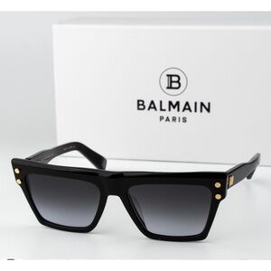 ❤️❤️ Balmain Women Sunglasses Titanium Black Gold
Grey Cat Eye B-V BPS-121A-54❤️